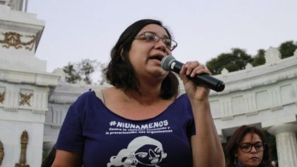 Debemos fortalecer un movimiento en las calles contra el feminicidio: Sulem Estrada