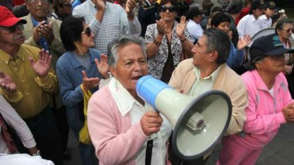 Repudio a la represión: de México a Argentina ¡con nuestros jubilados no!