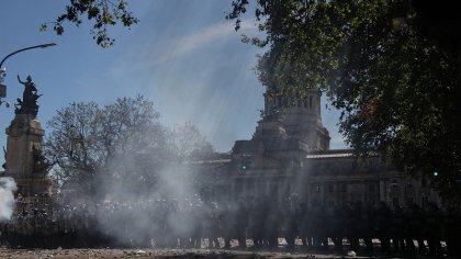 Reforma previsional: lunes de furia, ajuste y represión