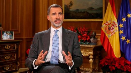 Felipe VI revalida su apoyo al 155 y el chantaje para que Catalunya renuncie a la república