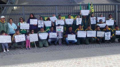 Trabajadores de MAM se solidarizan con los obreros del Ingenio La Esperanza