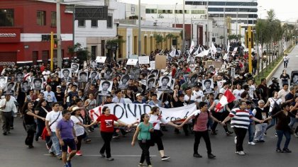  La CGTP se moviliza en todo el Perú