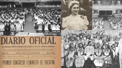  102 años del Primer Congreso Feminista mexicano en Yucatán 