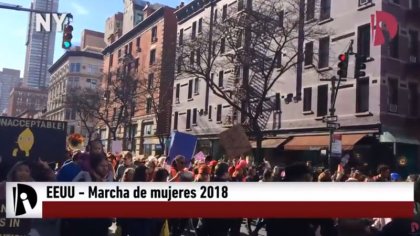 Marcha de mujeres 2018 - YouTube