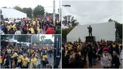 Jalisco: miles de trabajadores se movilizan contra la LSI y por respeto a sus derechos laborales