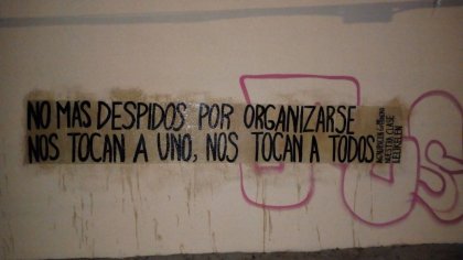 Apoyo trabajador FCAB: Trabajadores de retail contra prácticas antisindicales