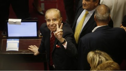 Menem: “En todos los Gobiernos, salvo el mío, hubo corrupción”