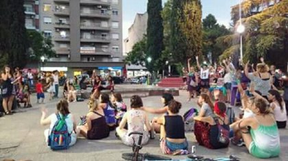 Asamblea de Mujeres en Caseros hacia el 8M