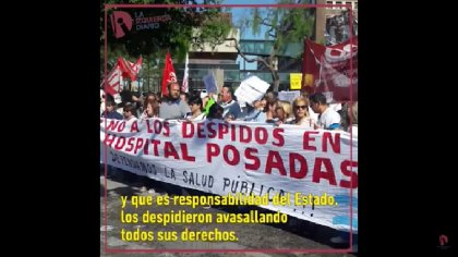 ¿Por qué son ilegales los despidos del Hospital Posadas? - YouTube