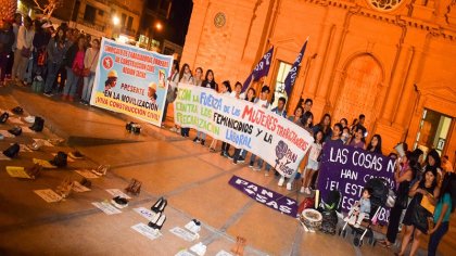 Tacna-Perú: mujeres obreras de la construcción inician lucha por sus derechos laborales