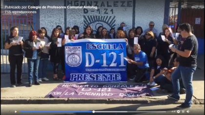 #MarchamosEl27: Profesores en Antofagasta se preparan para jornada de movilización