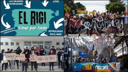 Chubut: Desde la UACCh seguimos gritando: ¡No al RIGI!