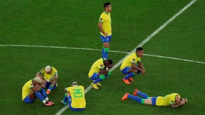 Brasil eliminado del Mundial