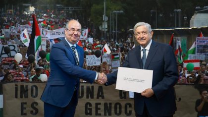 El Gobierno de López Obrador y su relación con el Estado genocida de Israel