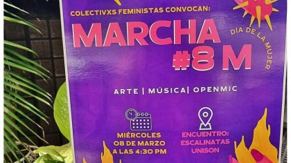 Comunicado: marchemos en Sonora, por un 8M inclusivo y diverso