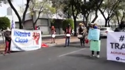 Solidaridad desde el magisterio con las y los trabajadores estatales en lucha