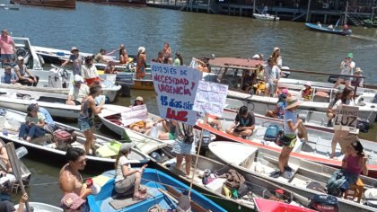 Luego de 15 días sin luz vecinas y vecinos cortan el Río Tigre reclamando respuestas al municipio de Tigre y Edenor