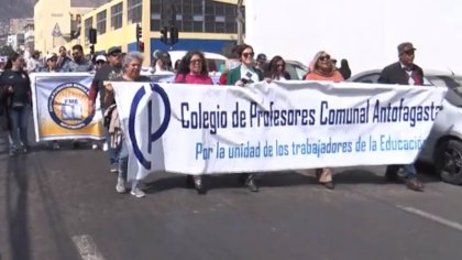 Solidaridad con el paro docente en Chile