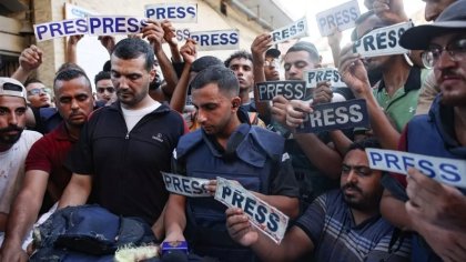 Israel asesinó a más periodistas en un año que en cualquier conflicto en los últimos 30 años