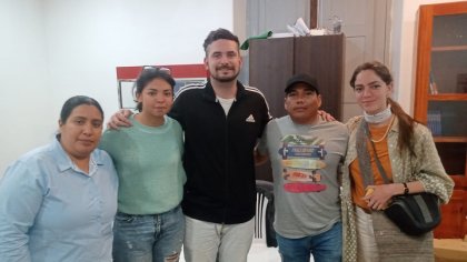 La Uatre Ledesma fue recibida por la Misión Internacional de Derechos Humanos en Jujuy