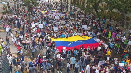 Trabajadores protestan en Caracas y a nivel nacional contra políticas antiobreras del gobierno 