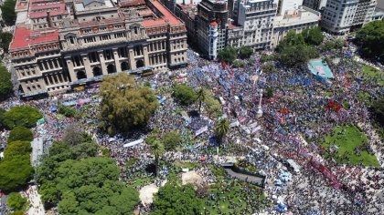 Marcha de la CGT a Tribunales: el sindicalismo combativo y la izquierda movilizaron exigiendo paro nacional