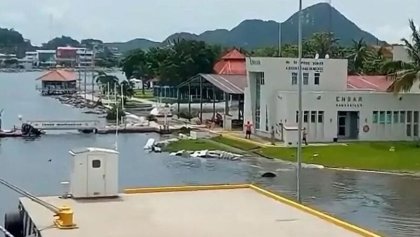 Tsunami causa estragos en Manzanillo, autoridades desactivan alerta 