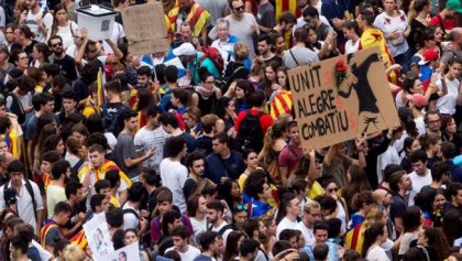 Aumenta la tensión entre Catalunya y el Estado español a horas del discurso de Puigdemont