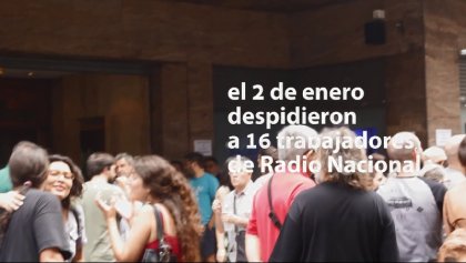 El gobierno ajusta y despide en Radio Nacional - YouTube