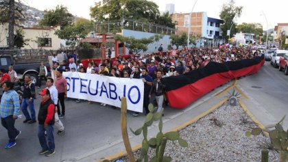 Estalla huelga en la Universidad Benito Juárez, en Oaxaca