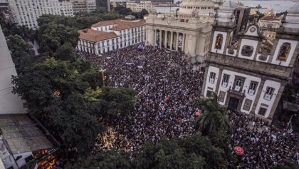 La rabia gana las calles de Brasil: cientos de miles gritan Marielle presente