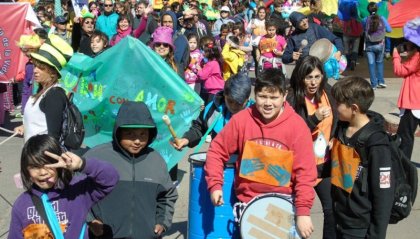 En las escuelas, en los barrios y en las calles por los derechos de las infancias y adolescencias