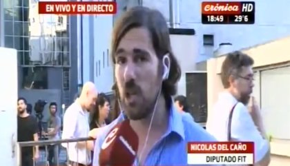 Nicolás del caño: "Les están mintiendo en la cara a los jubilados" - YouTube