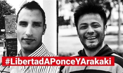 Argentina: hoy todos a las calles por la libertad de Arakaki, Ponce y los presos políticos