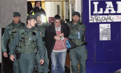 Operación “Mate” contra la izquierda vasca: dieciséis detenidos