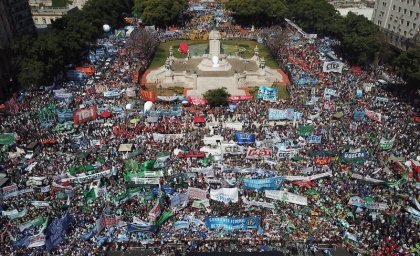 Importante acto en el Congreso: denuncia a las reformas sin anuncio de un plan de lucha