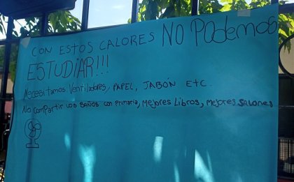 La Plata, Berisso y Ensenada: las escuelas se organizan frente a la ola de calor y la falta de infraestructura