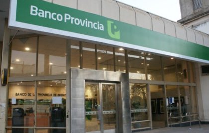 Paro y movilización en el Banco Provincia