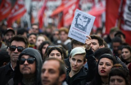 Importante acto a 5 años de la desaparición forzada de Santiago Maldonado