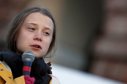 Greta Thunberg a los estadounidenses: "no pueden conformarse solo con votar la opción menos peor"