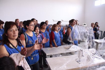 Las obreras textiles de Neuquén ya tienen fábrica