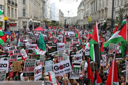 Crecen las movilizaciones en el mundo a favor del pueblo palestino