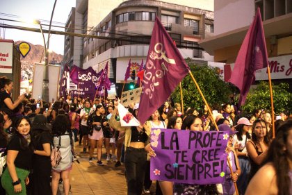 Antofagasta: Cientos de mujeres marchamos de forma independiente al Gobierno y para retomar nuestras demandas