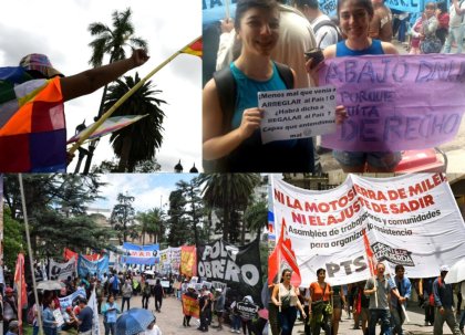 Contra el Plan Milei "La lucha contra la Reforma de Morales confirma que solo hay confiar en nuestras fuerzas"