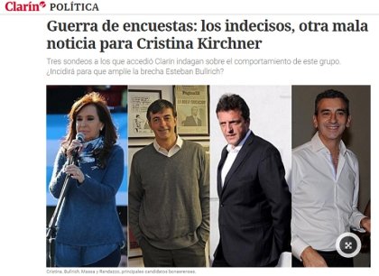 Opera, opera que algo quedará: otra foto de Clarín sin los candidatos de la izquierda