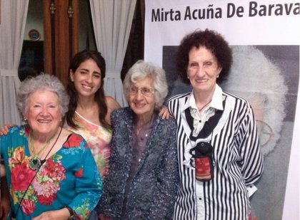 Mirta Baravalle cumplió noventa años