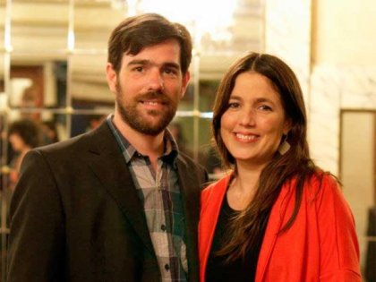 Noelia Barbeito acompañó a Nicolás del Caño en su jura como diputado nacional 