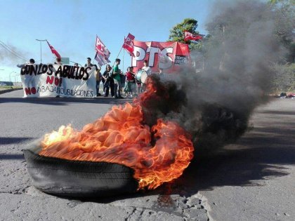  En una larga jornada en Rosario manifestaciones masivas repudiaron la reforma jubilatoria