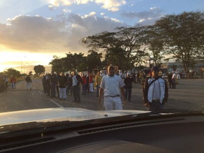 Presos trabajadores de Lácteos Los Andes por protestar y denunciar la situación de la empresa