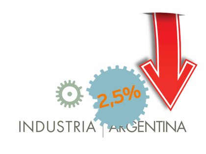 La industria sufrió una caída del 2,5 % en 2014 